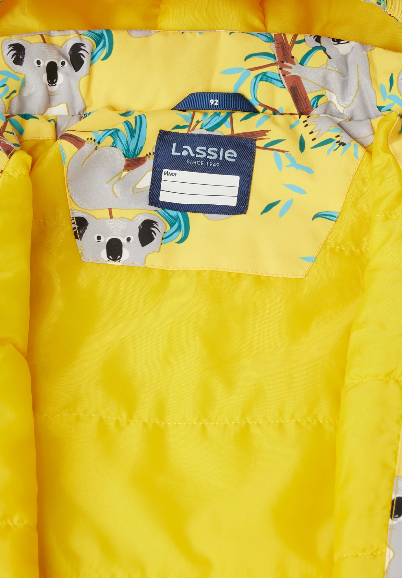 Детский утепленный комплект Lassie Ensi Желтый | фото