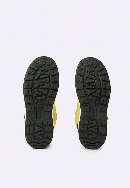 Детские водонепроницаемые демисезонные ботинки Lassie Patter Желтые | фото