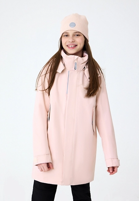 Детская утепленная куртка Lassie Tampere Розовая | фото