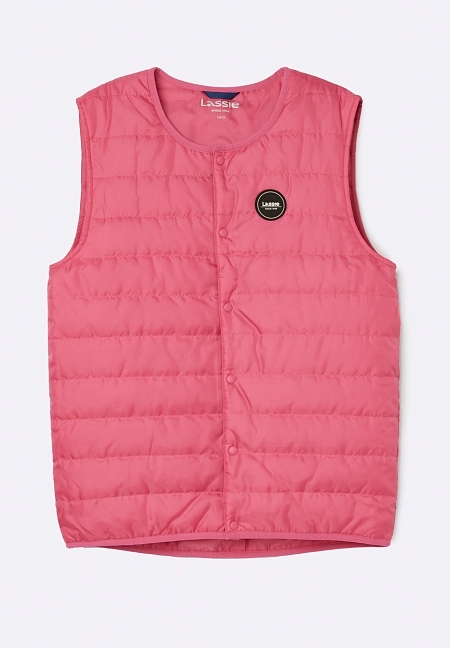 Детская утепленная куртка Lassie Sydvest Розовая | фото