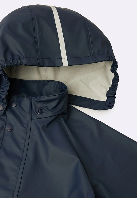 Детская дождевая куртка из материала Suprafill Lassie Vesi Синяя | фото