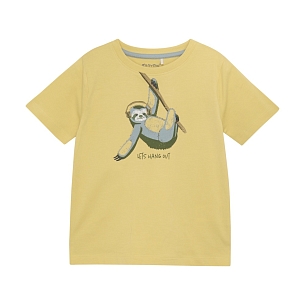 Детская футболка Minymo Желтая | фото